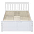Timeless White Kids Storage 4 Drawer Bed